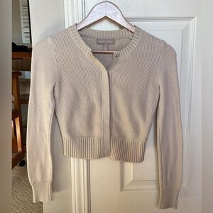 Banana Republic Women's Beige Knit Cardigan